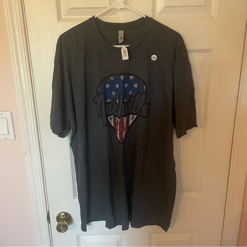 Dark Gray Heather Nashville T-Shirt